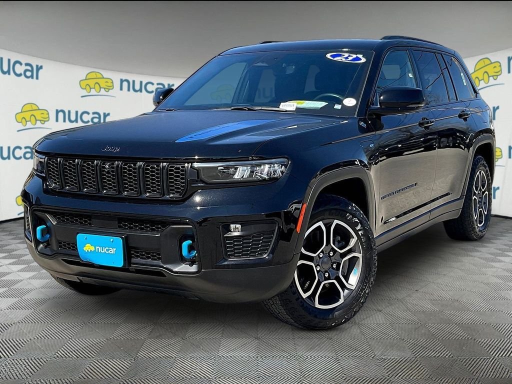 Used 2023 Black Jeep Trailhawk 4xe image 3