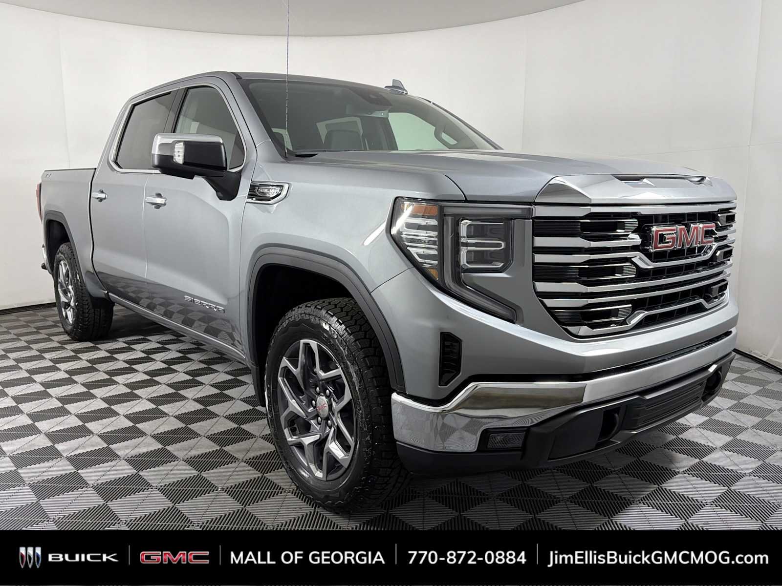New 2026 Sterling Metallic GMC SLT image 1