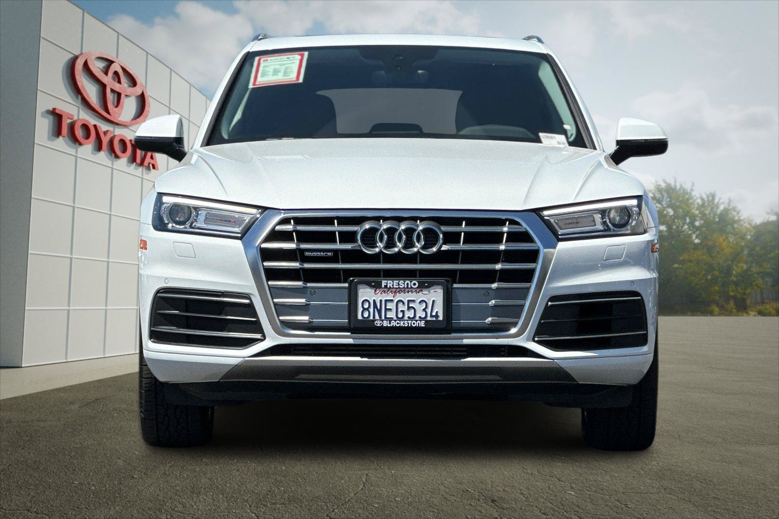 Used 2020 Glacier White Audi Premium image 8