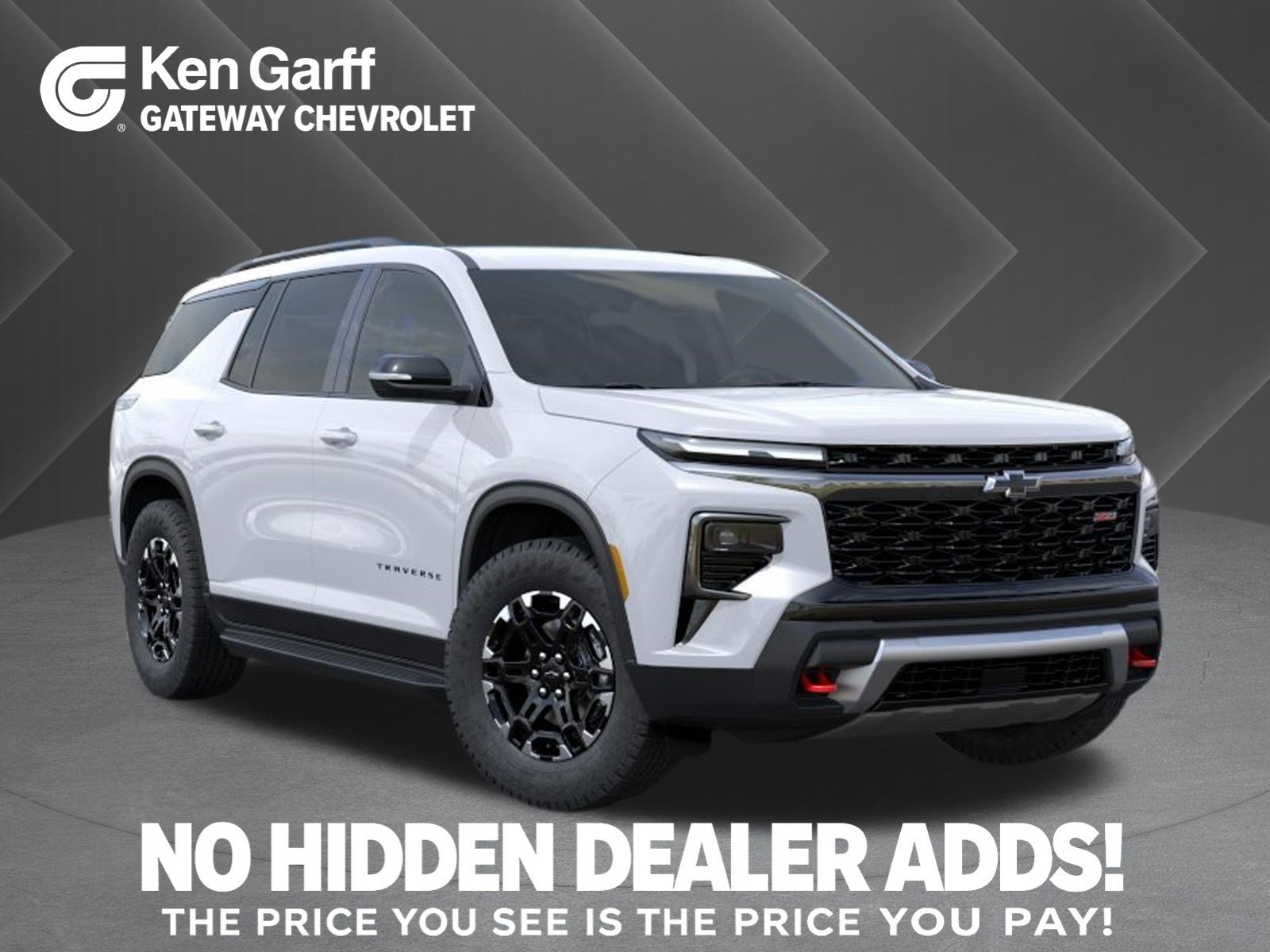 New 2027 Polar White Tricoat Chevrolet Z71 image 1