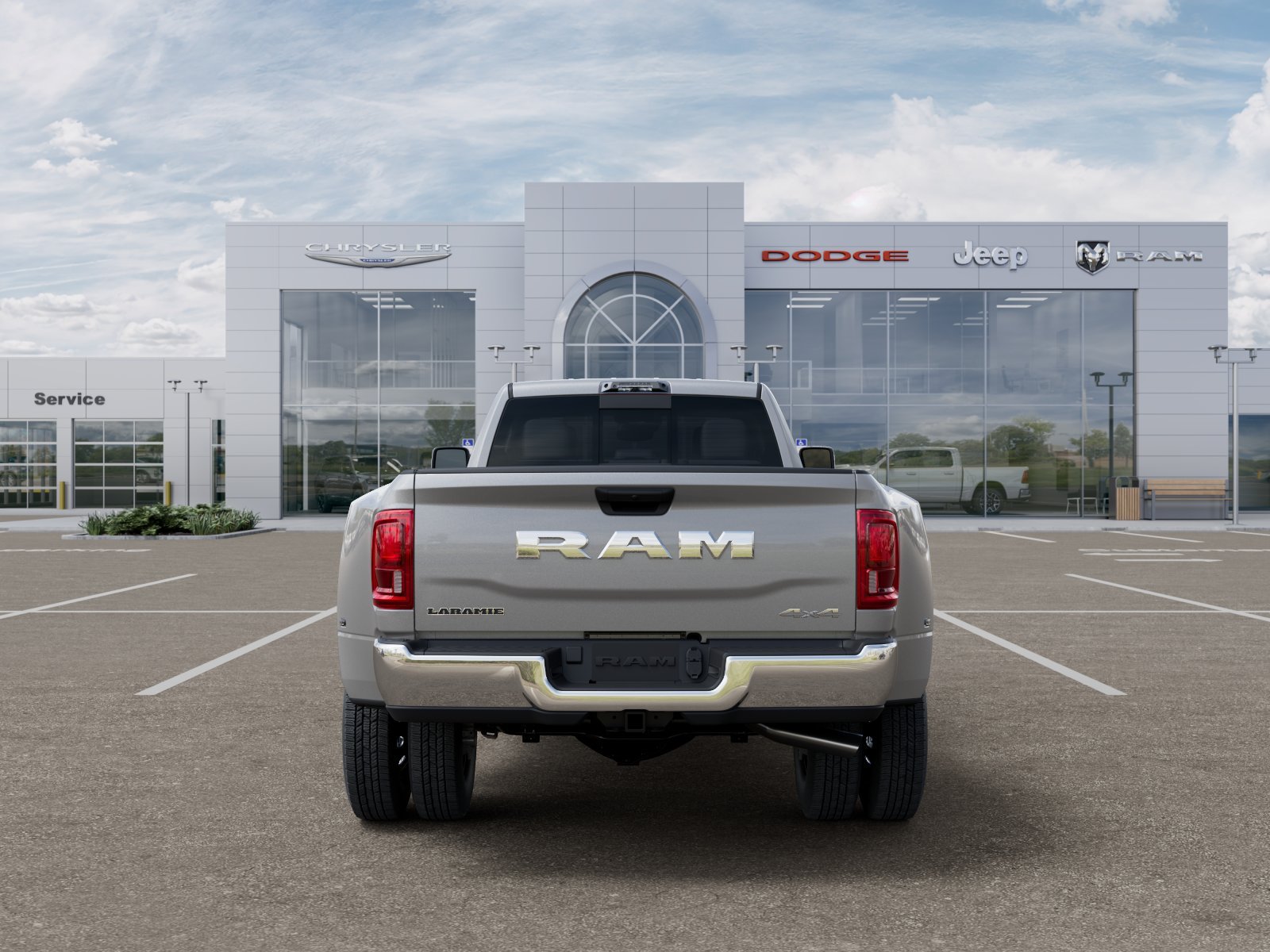 New 2026 Silver-Zynith Exterior Paint RAM Laramie image 27