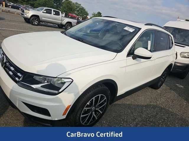 Used 2021 White Volkswagen 2.0T SE image 1