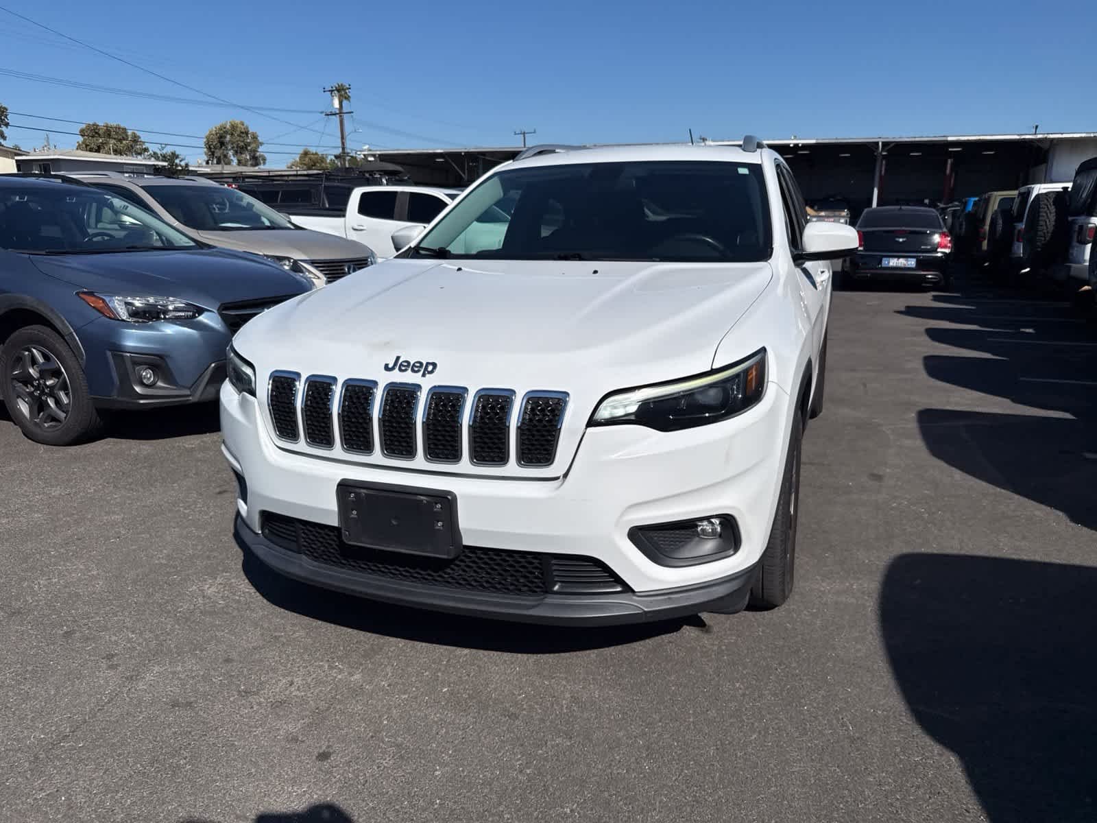 Used 2019 Jeep Cherokee Latitude Plus with VIN 1C4PJLLB0KD482782 for sale in Costa Mesa, CA