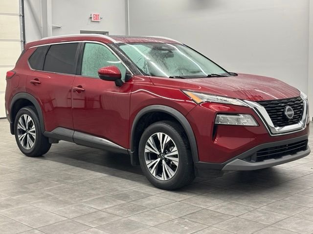 Used 2022 Red Nissan SV image 1