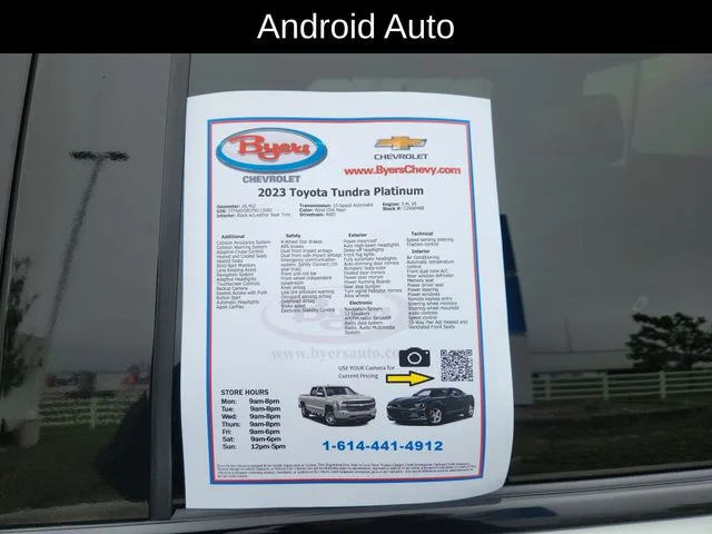 Used 2023 Beige Toyota Platinum image 13