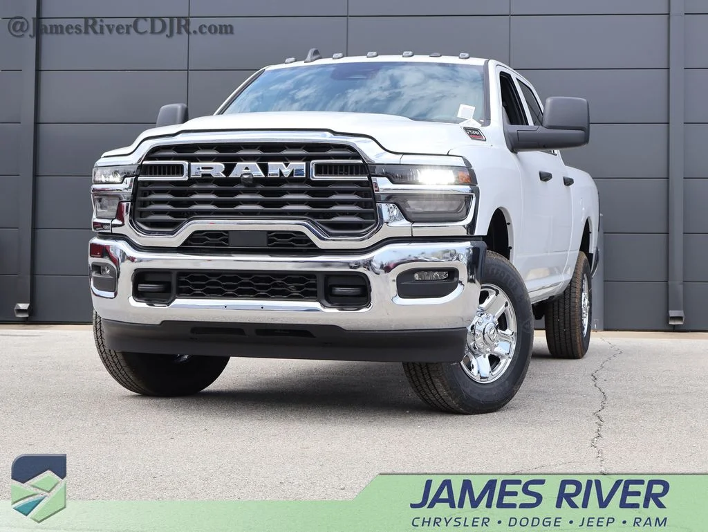 New 2026 Bright White Clear-Coat Exterior Paint RAM Tradesman image 1
