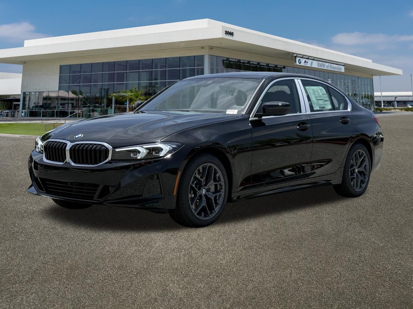 New 2026 Jet Black BMW 330i image 4