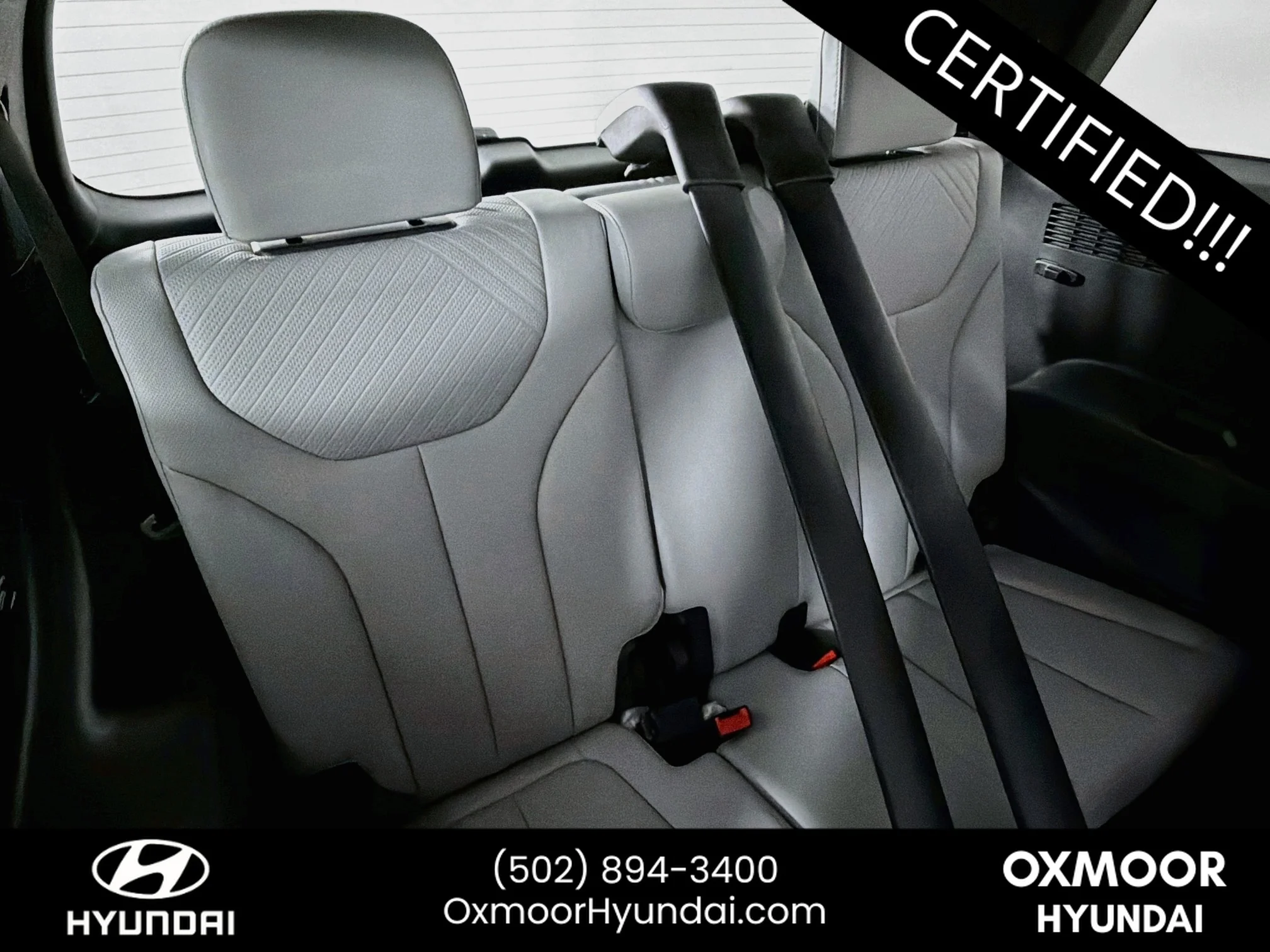 Used 2024 Abyss Black Pearl Hyundai SEL 7P image 27