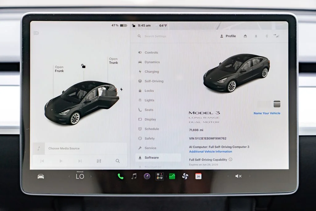 Used 2021 Gray Tesla Long Range image 15