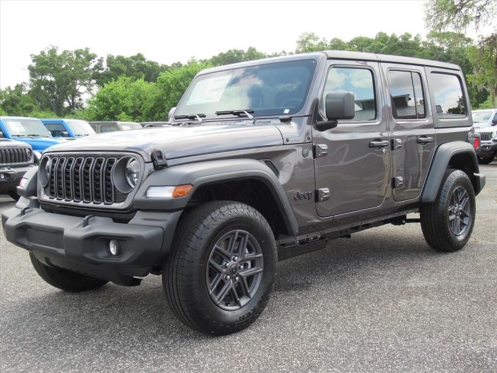 New 2026 Granite Crystal Metallic Clearcoat Jeep Sport S image 3