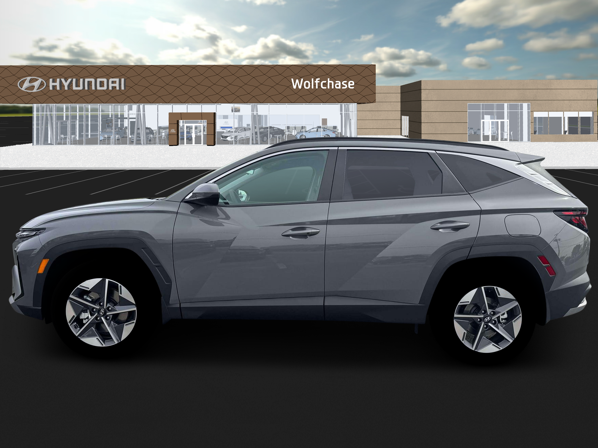 New 2026 Gray Hyundai SEL AWD image 3