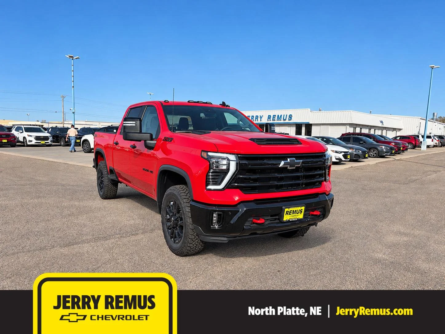 New 2026 Red Hot Chevrolet LT image 1