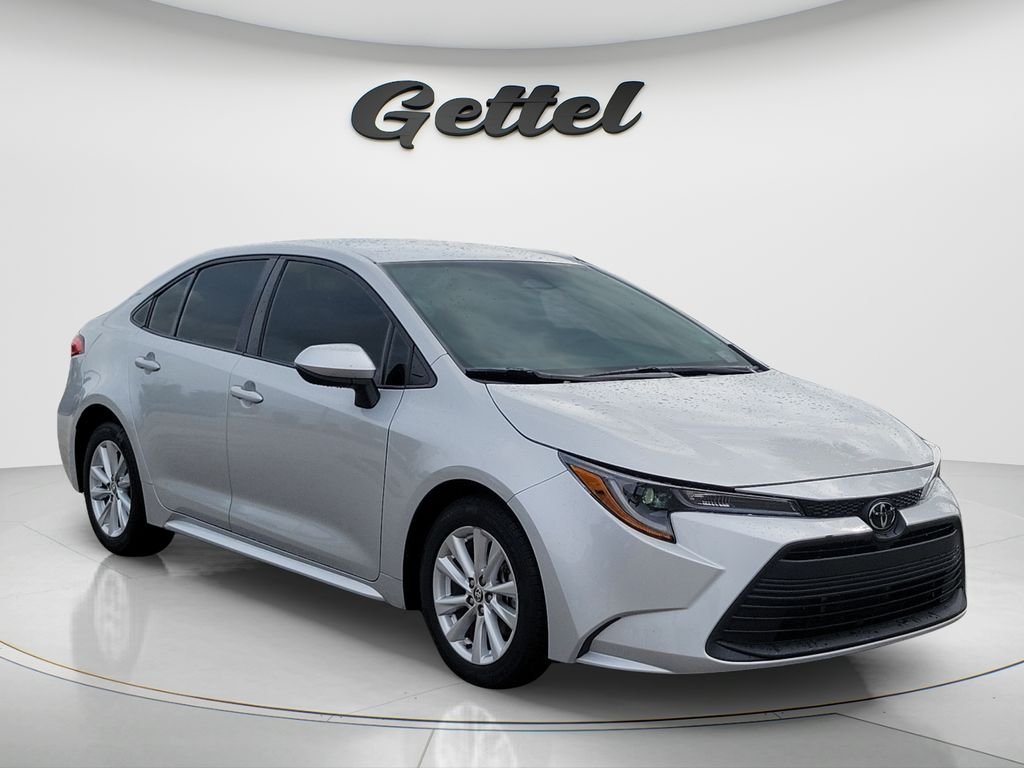 Certified Used 2024 Silver Toyota LE image 3