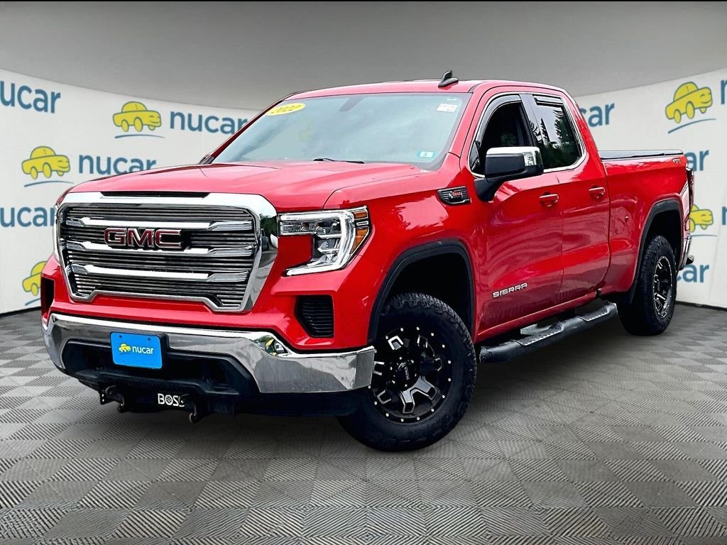 Used 2022 Cardinal Red GMC SLE image 3