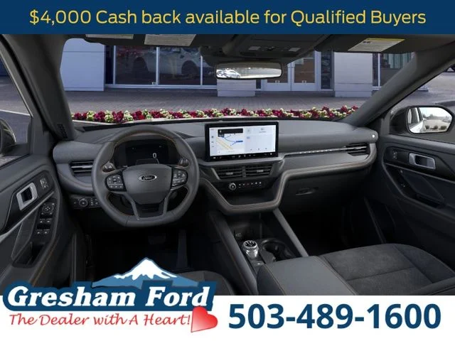 New 2026 Carbonized Gray Metallic Ford Tremor image 10
