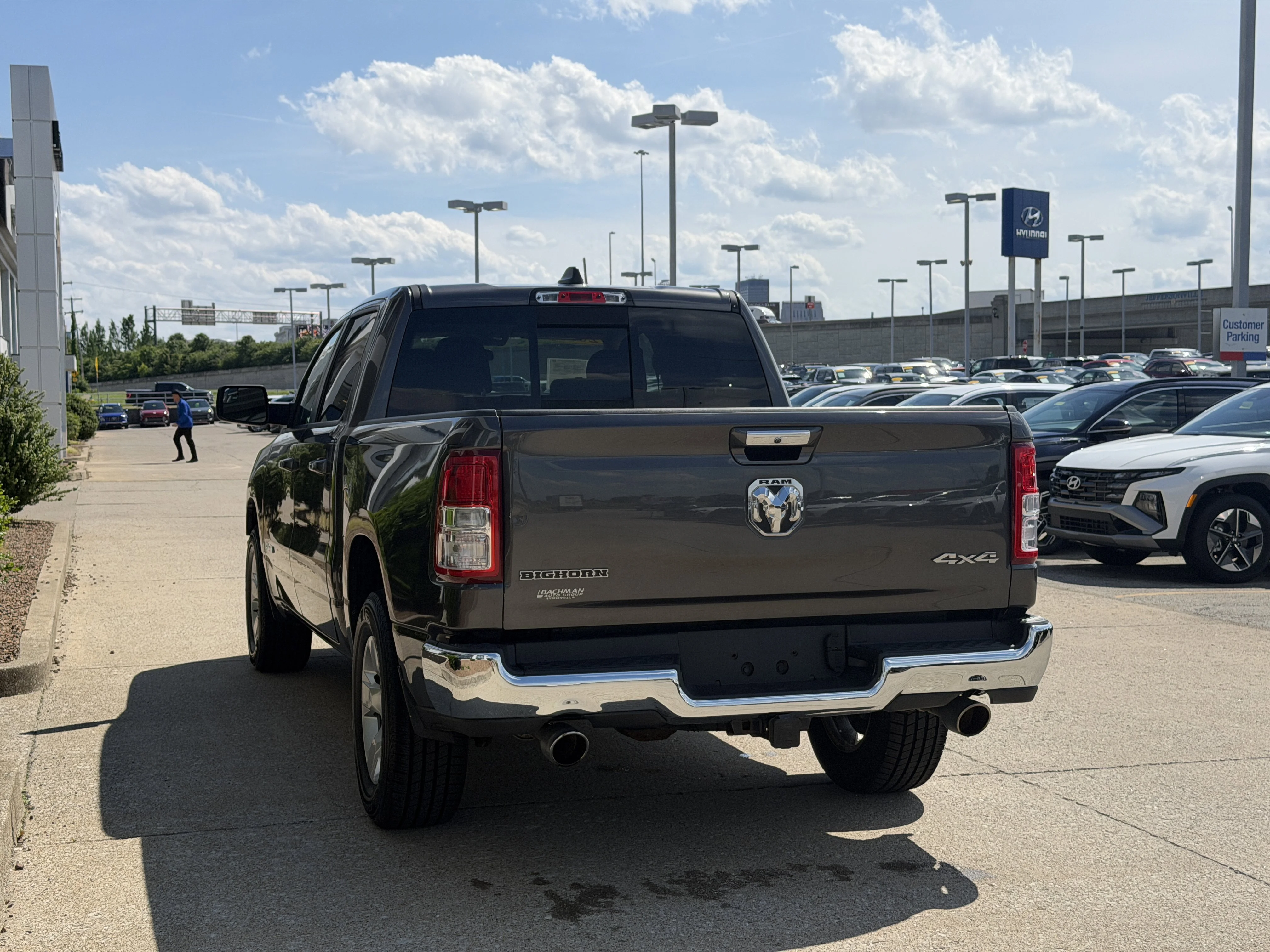 Used 2019 Granite Crystal Metallic Clearcoat Ram Big Horn/Lone Star image 7