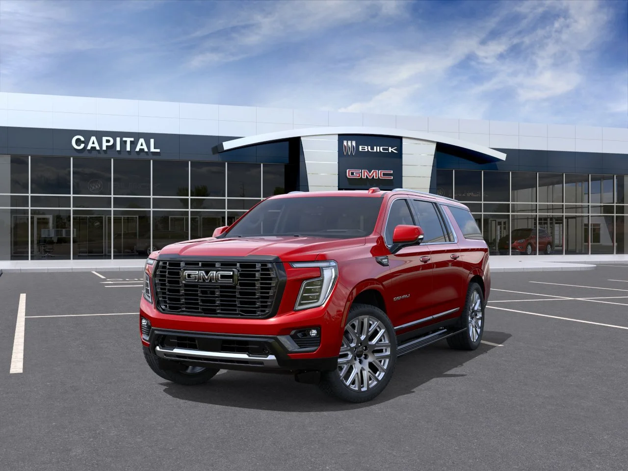 New 2026 Volcanic Red Tintcoat GMC Denali Ultimate image 8
