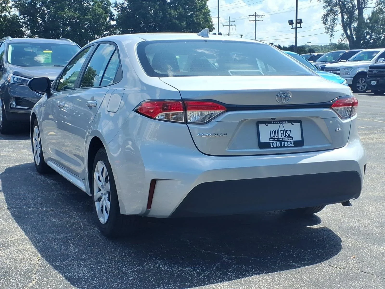 Used 2024 Classic Silver Metallic Toyota LE image 25