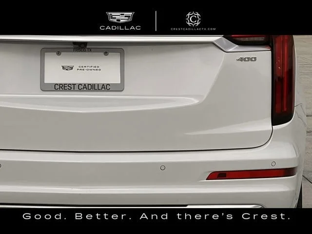 Used 2024 Crystal White Tricoat CADILLAC Premium Luxury image 6