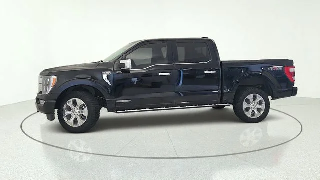 Certified Used 2023 Black Metallic Ford Platinum image 2