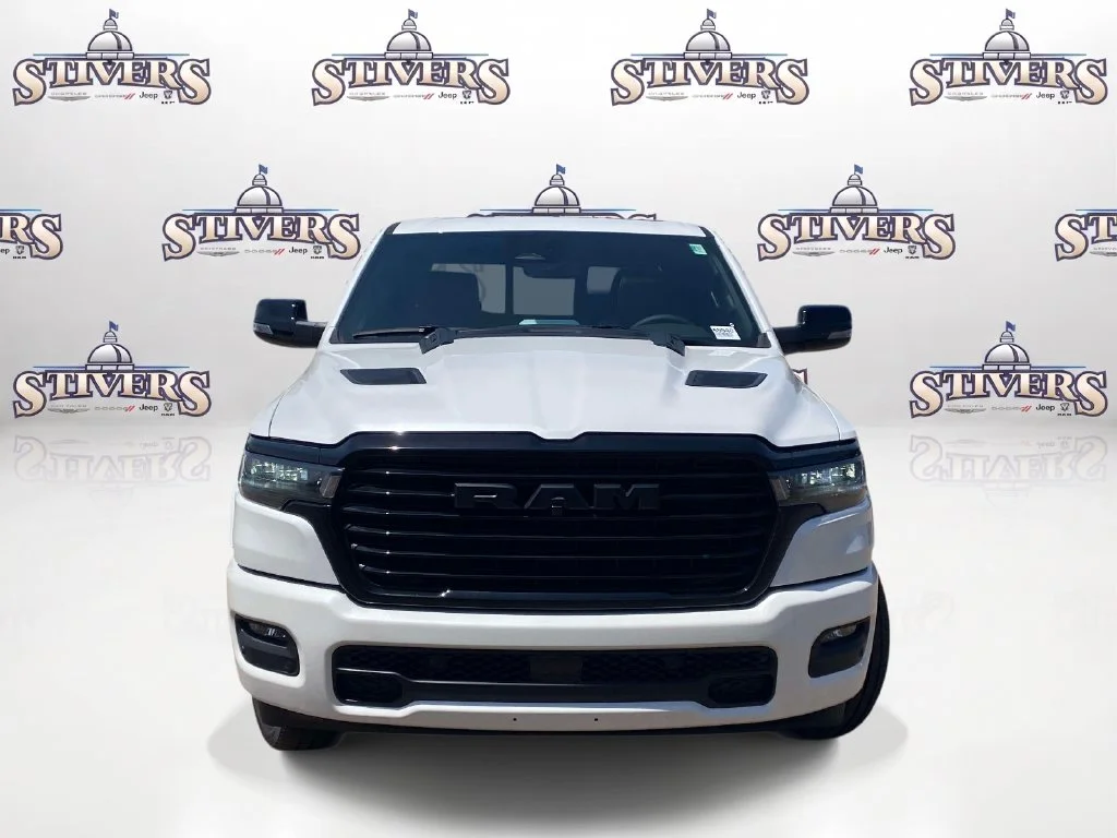 New 2026 Ivory White Tri-Coat Pearl-Coat Exterior Paint RAM Laramie image 2