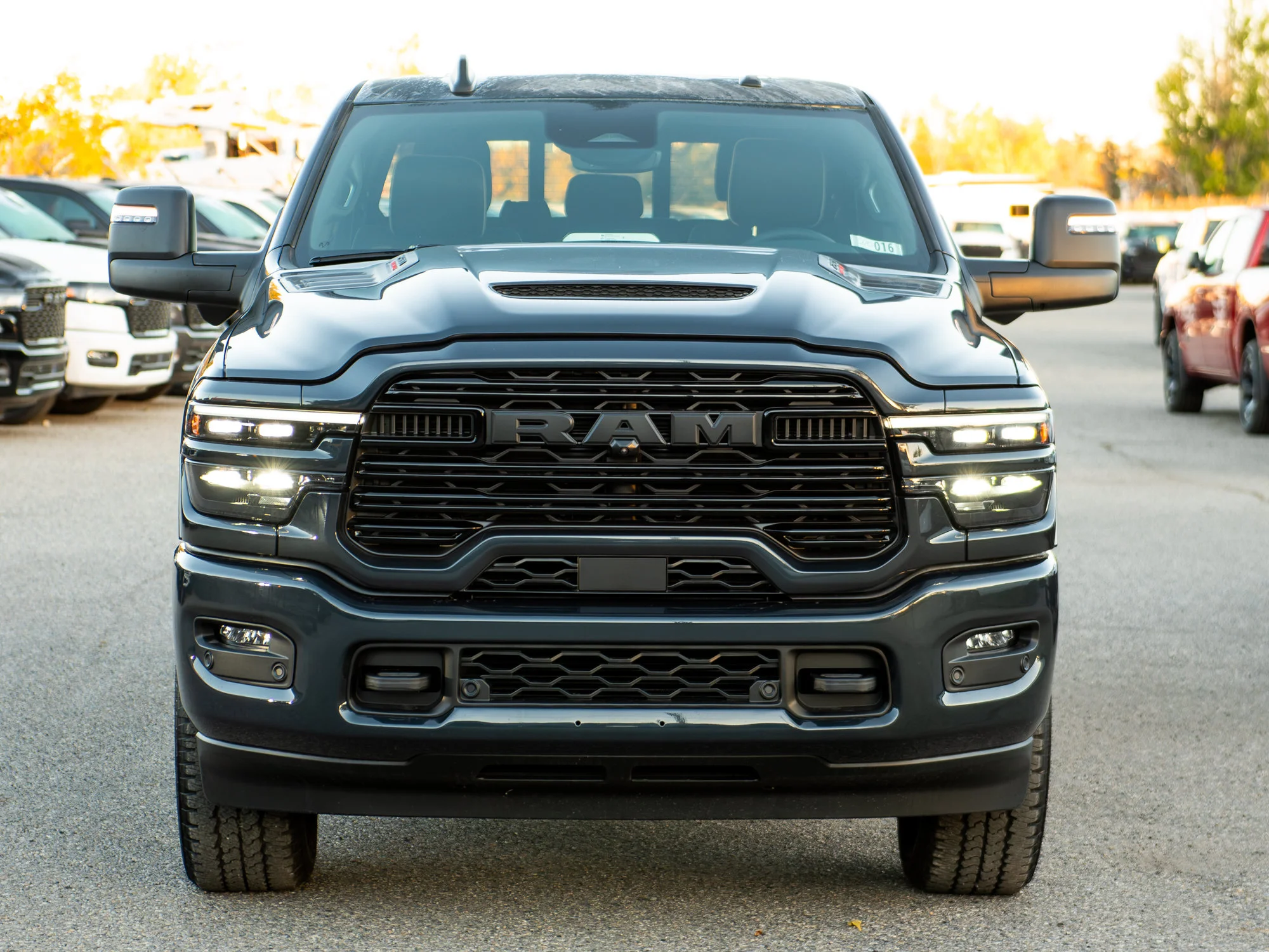 New 2027 Blue RAM Laramie* Mega Cab 4x4, Sunroof, Pwr Running Boards, Harman/Kardon image 13