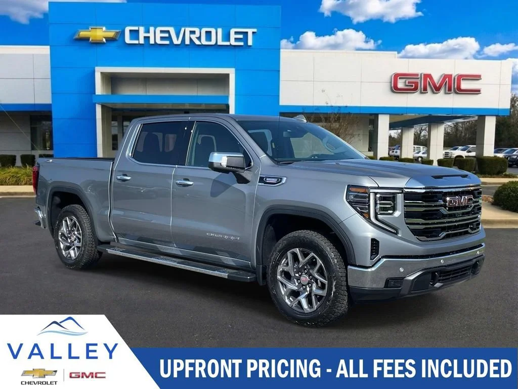 New 2026 Summit White GMC SLT image 1