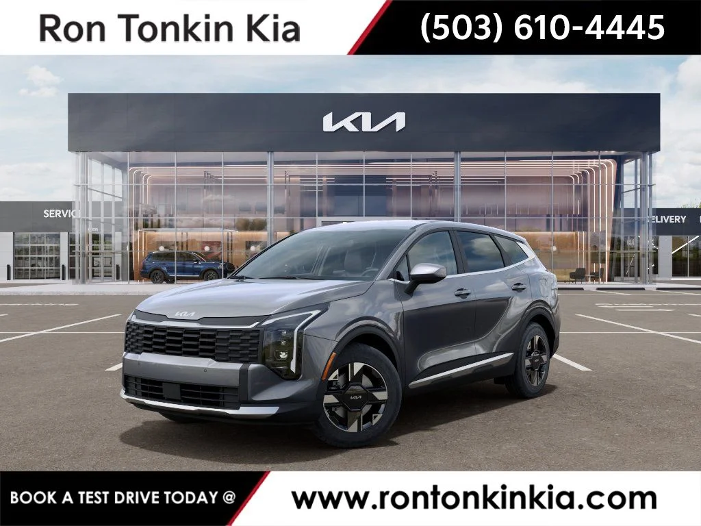 New 2026 Steel Gray Kia LX image 1