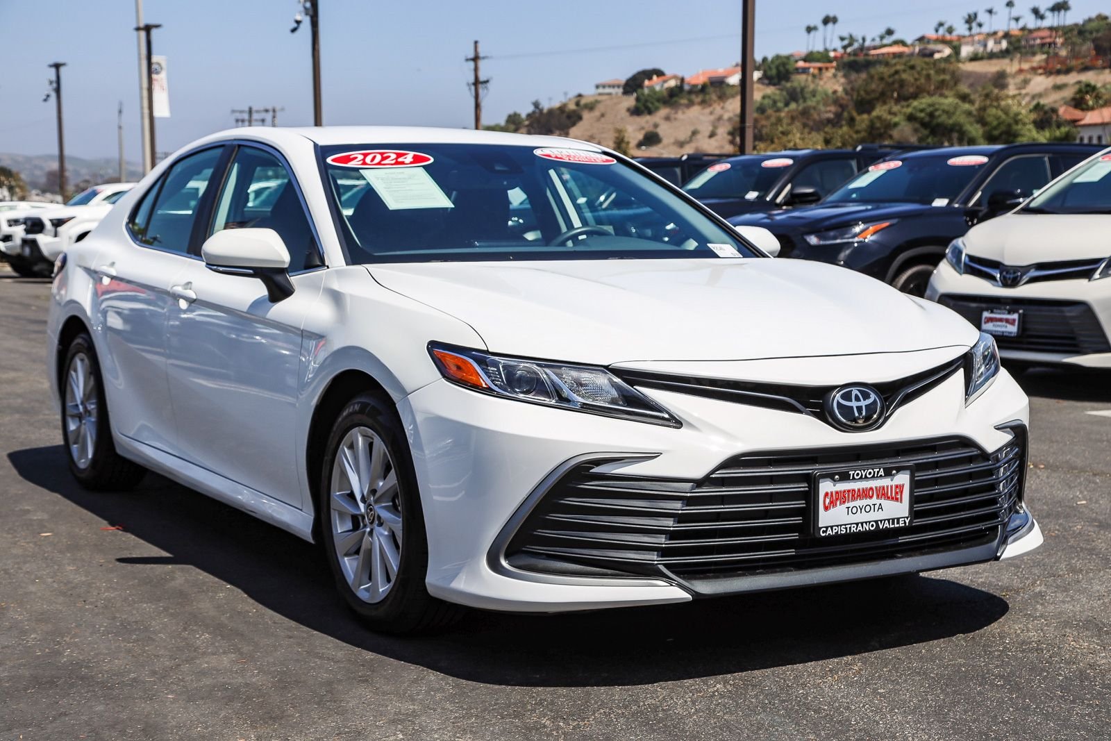 Certified Used 2024 Ice Toyota LE image 3