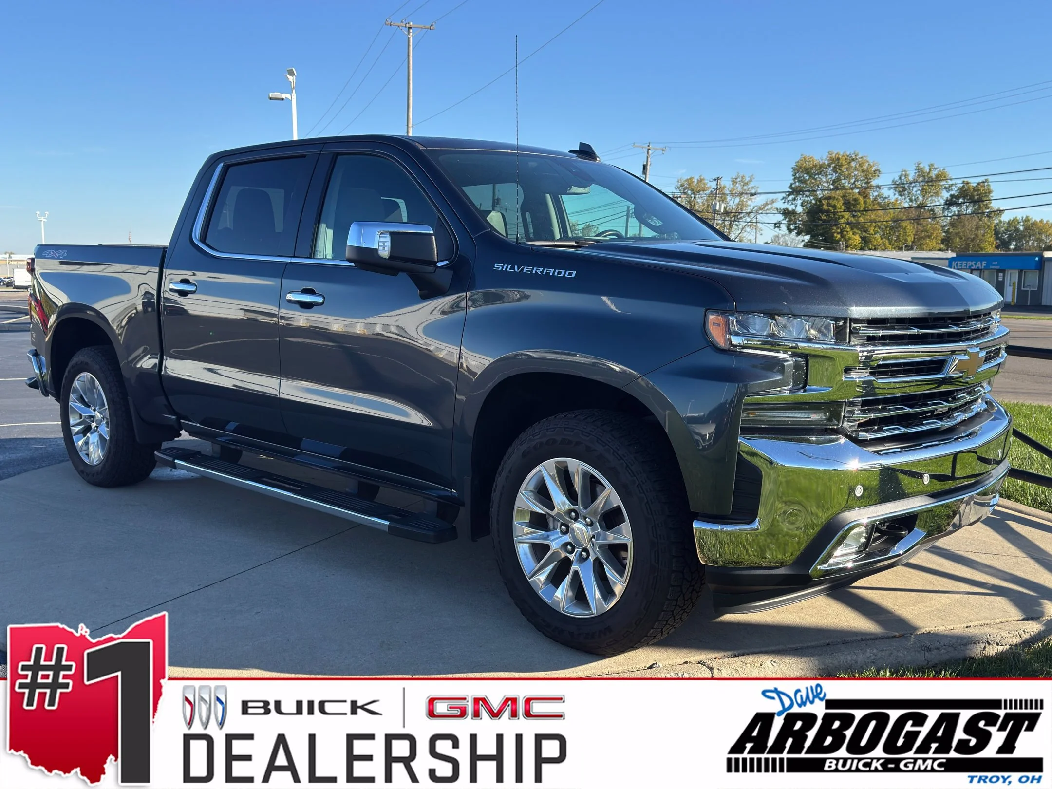 Used 2021 SHADOW GRAY METALLIC Chevrolet LTZ image 1