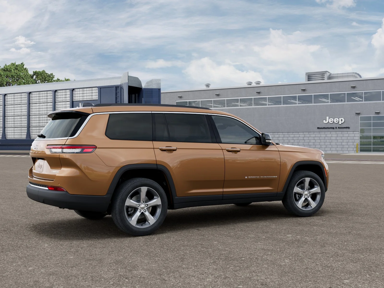 New 2026 Copper Shino Metallic Clear-Coat Exterior Paint Jeep Limited image 2