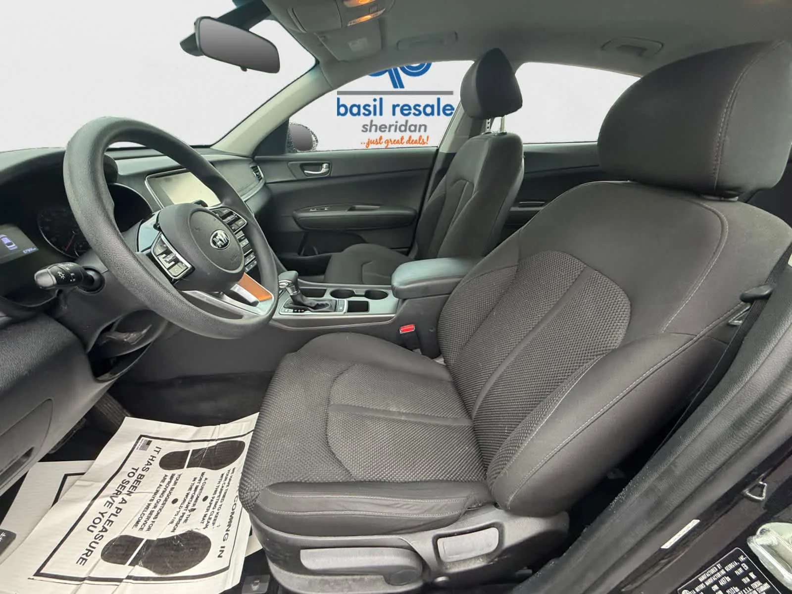 Used 2020 Ebony Black Kia LX image 13