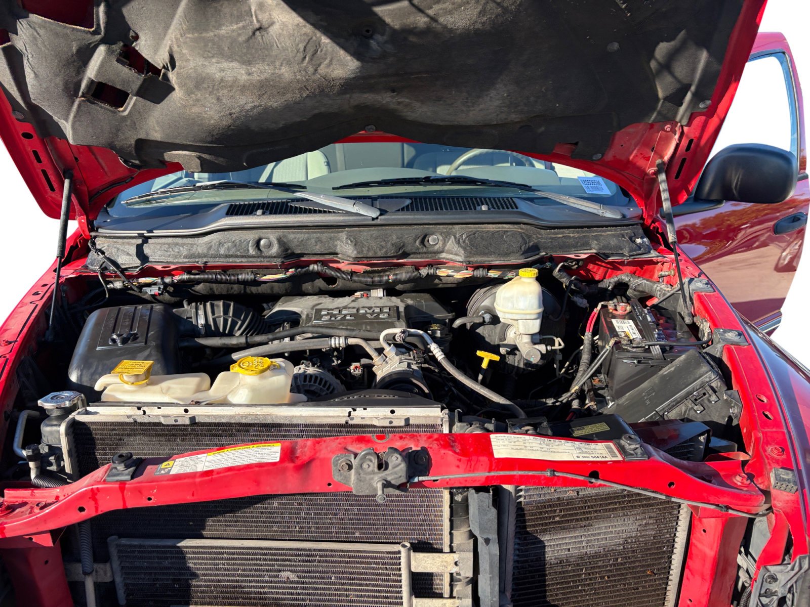Used 2008 Flame Red Dodge SLT image 21