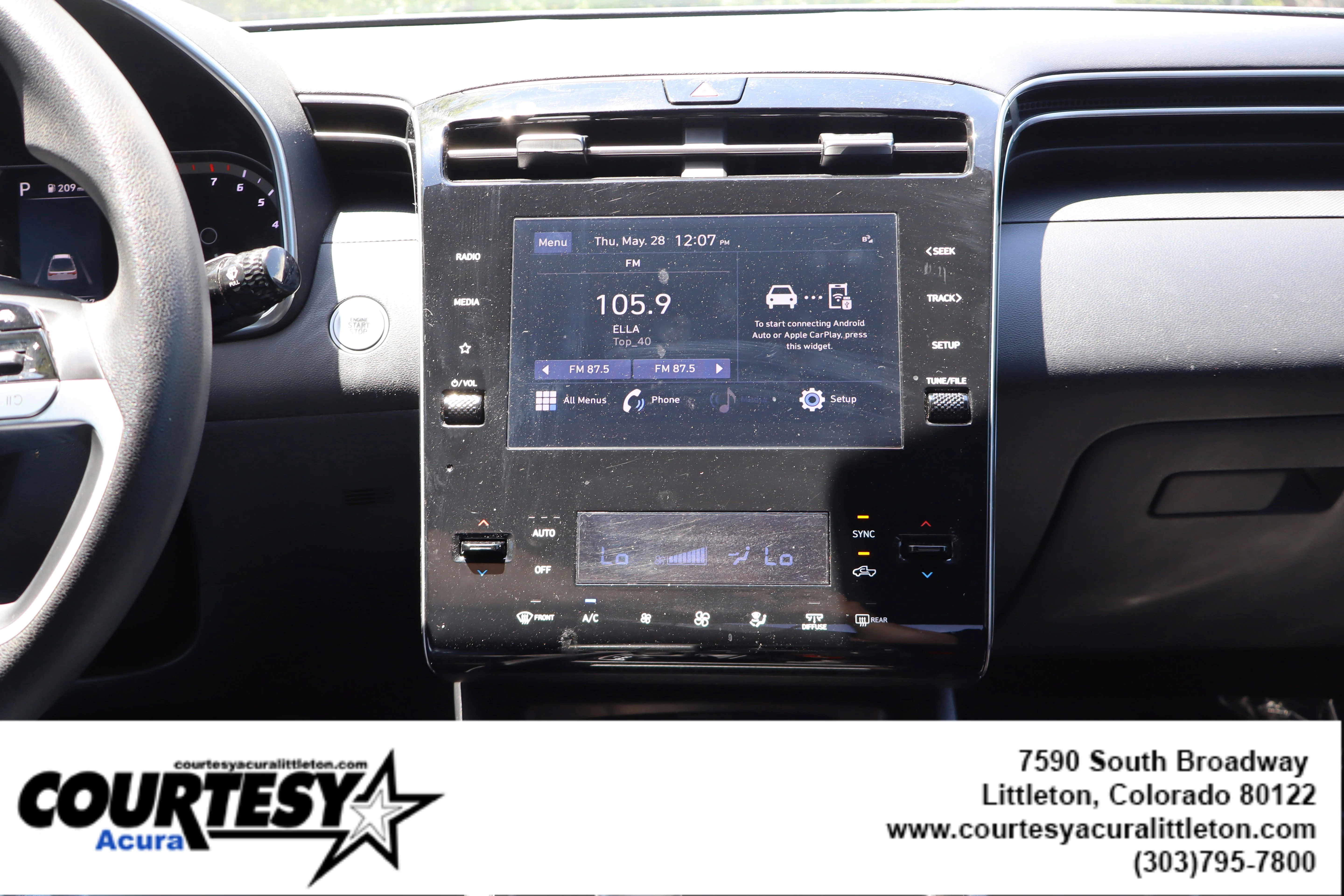 Used 2024 Atlas White Hyundai SEL image 16