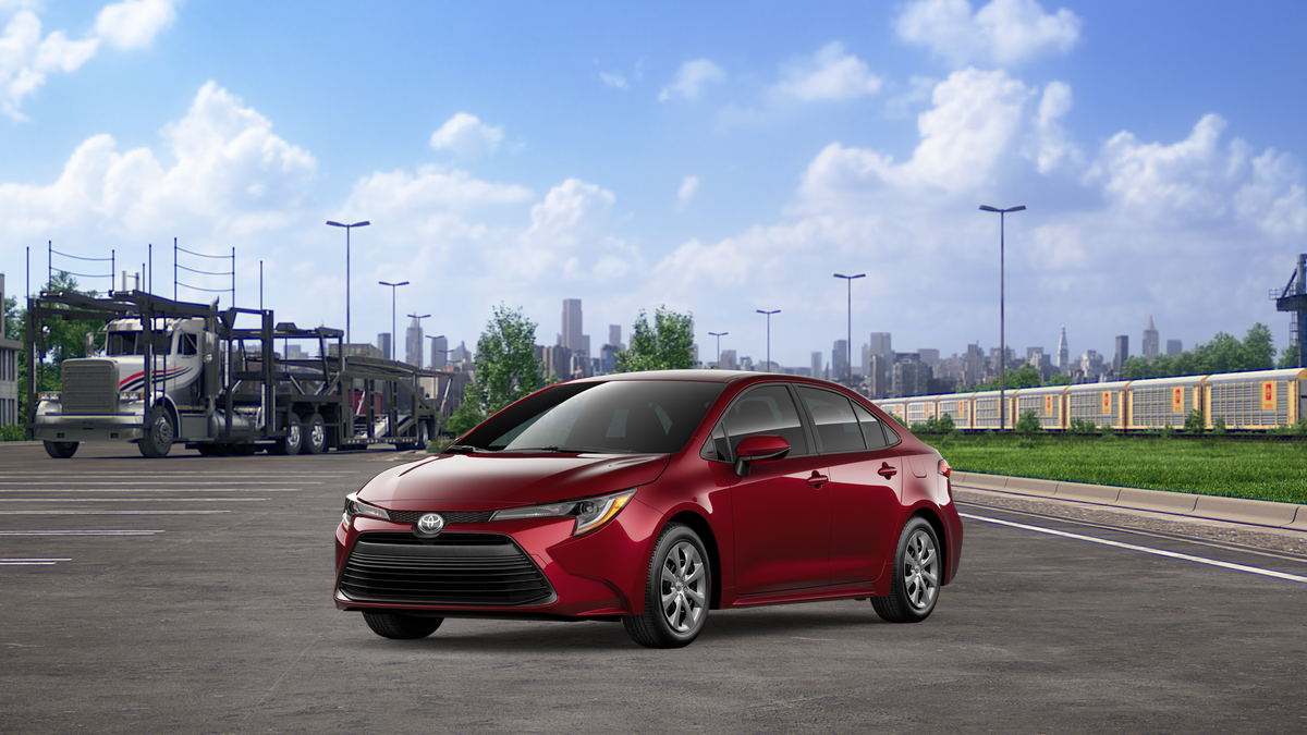 New 2026 Ruby Flare Pearl Toyota LE image 53