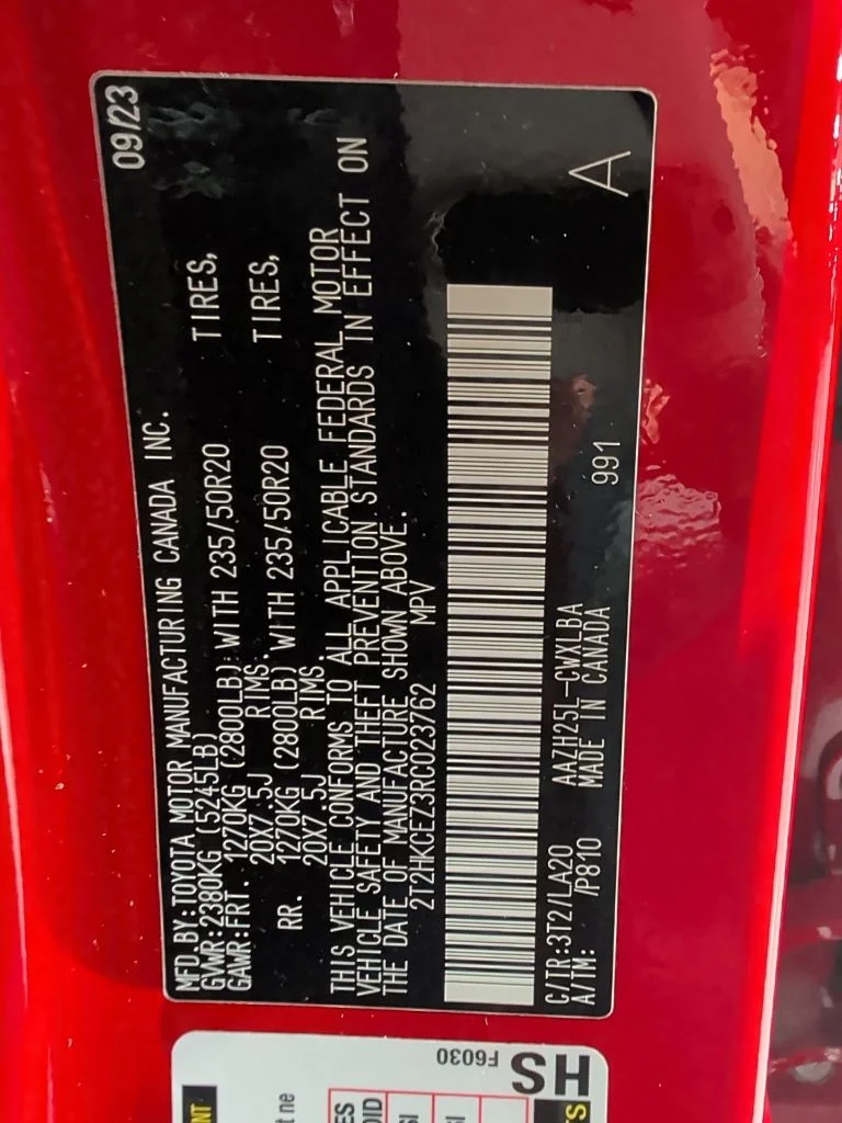 Used 2024 Red Lexus 350h Luxury image 2