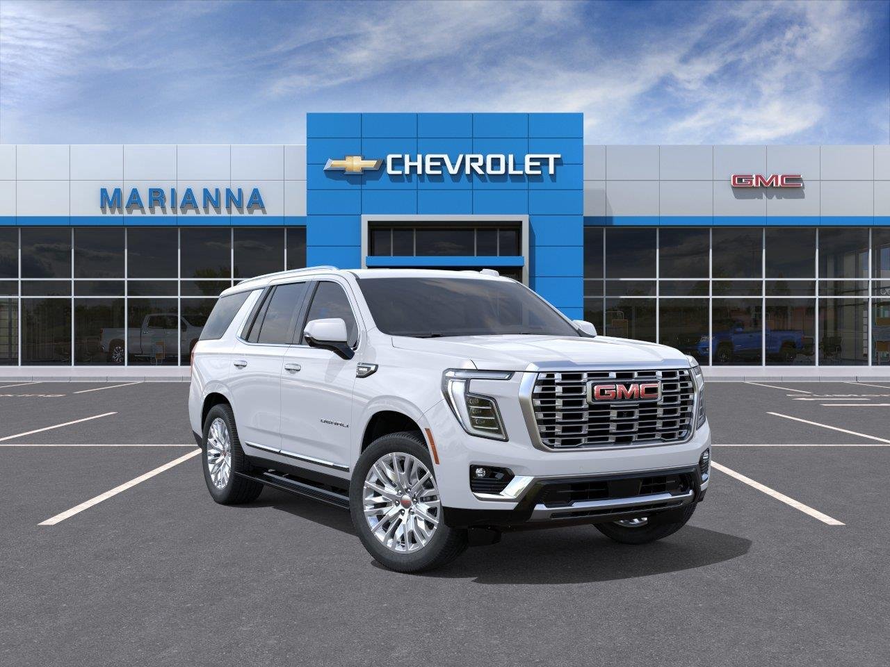 New 2026 Glacier White Tricoat GMC Denali image 1