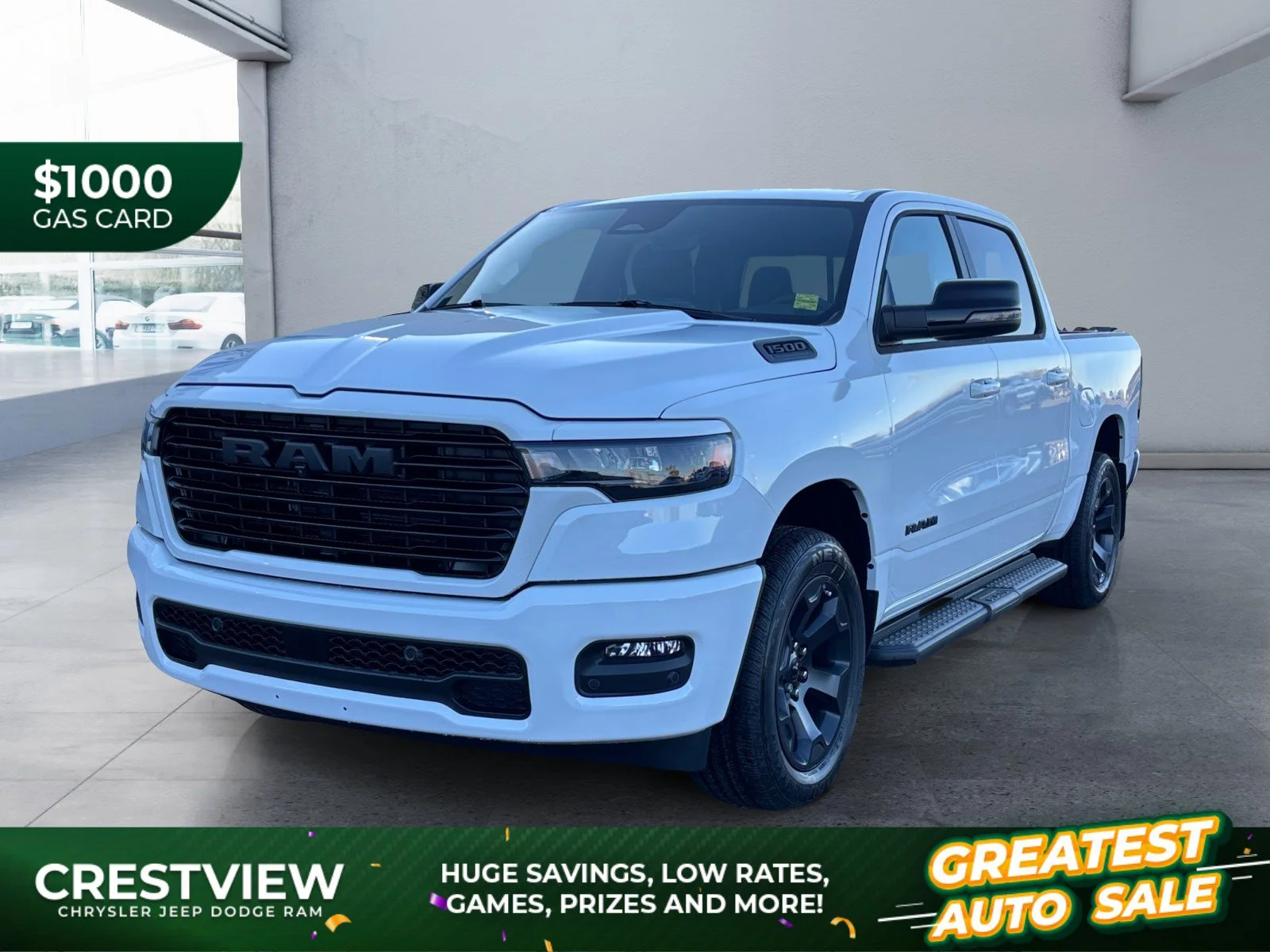 New 2027 Bright White Ram Sport image 1