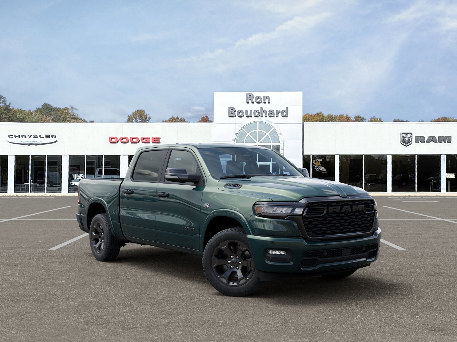 New 2026 Serrano-Green Metallic Exterior Paint RAM Big Horn image 5