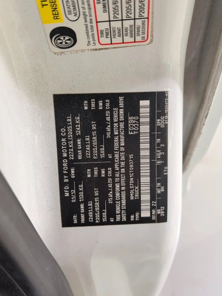 Used 2012 White Ford XLT image 11
