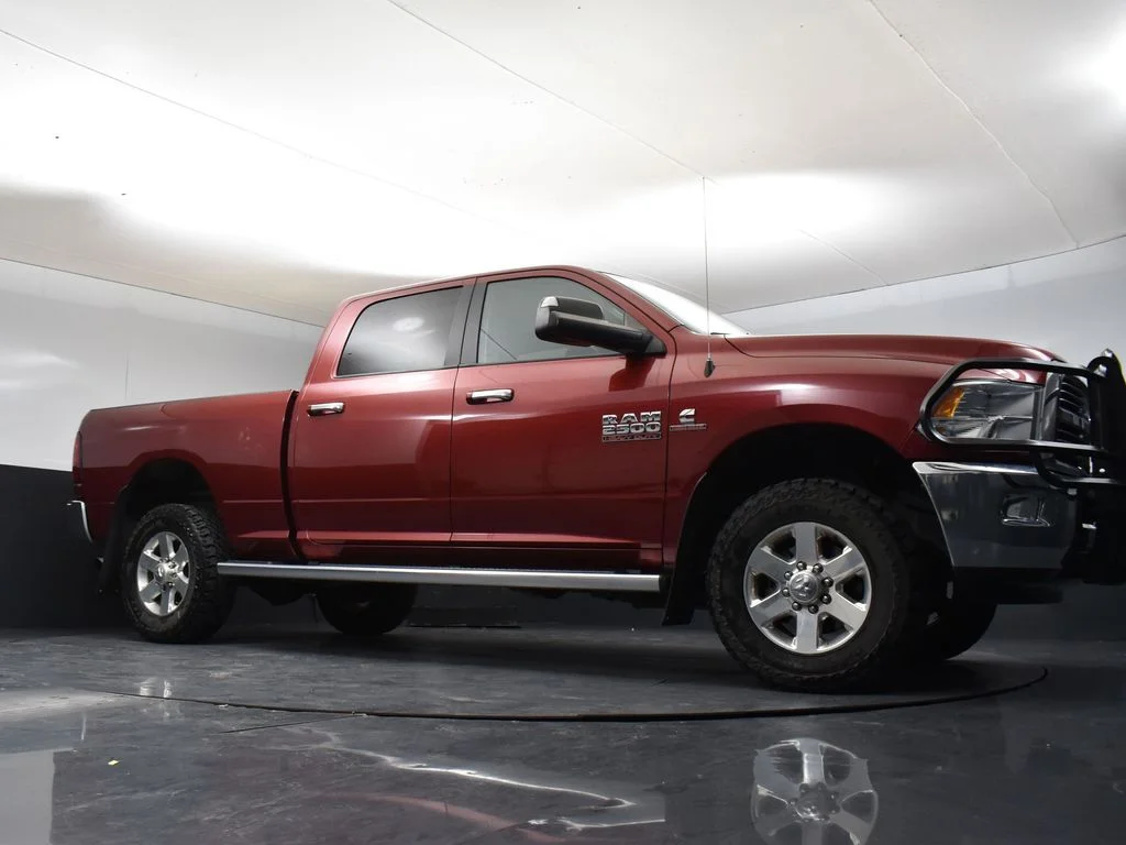 Used 2015 Deep Cherry Red Crystal Ram Big Horn image 7