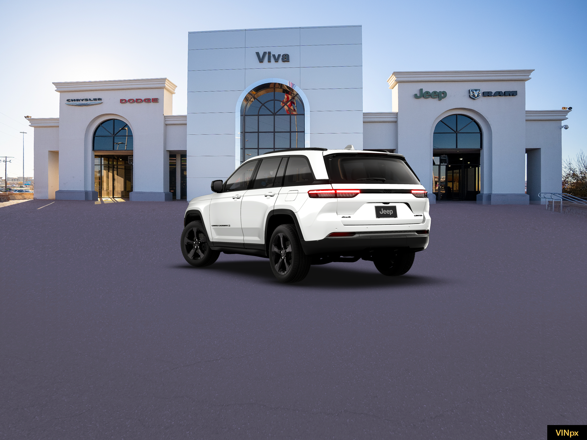 New 2026 Bright White Clear-Coat Exterior Paint Jeep Limited image 17