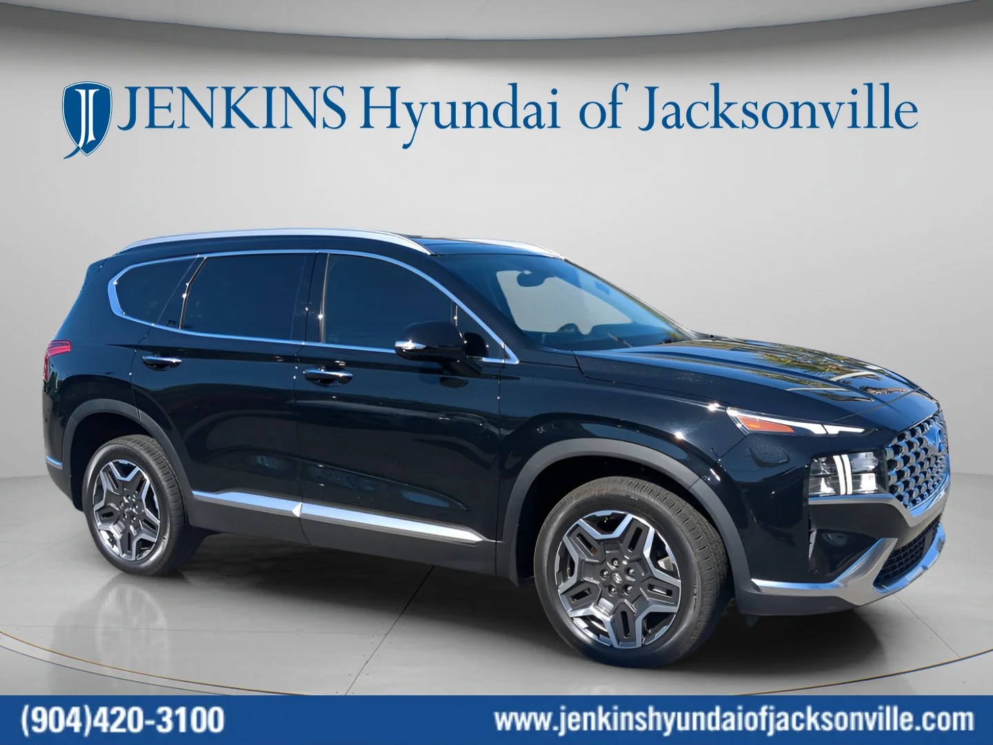 Used 2023 Twilight Black Hyundai SEL Premium image 1