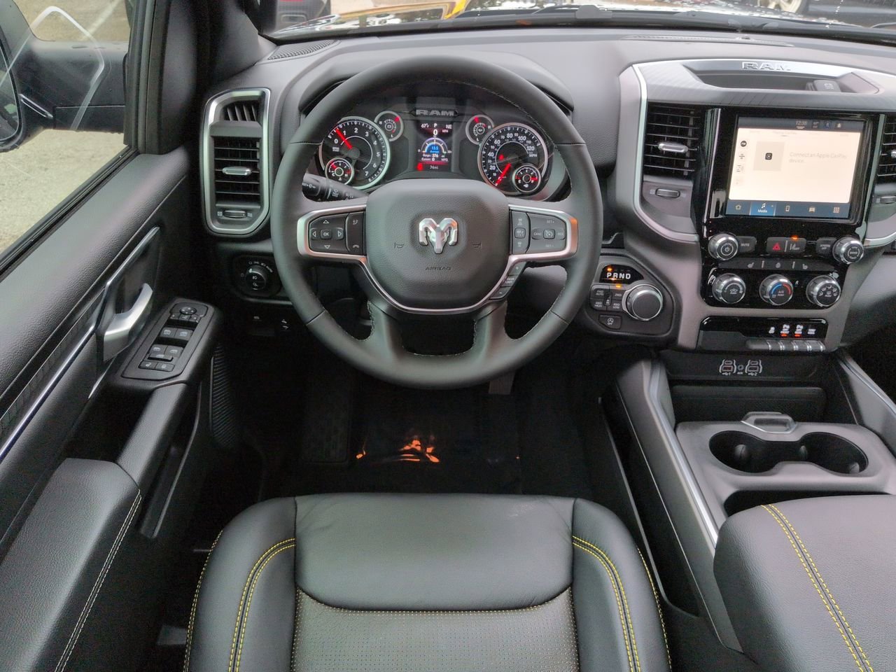 New 2026 Diamond Black Crystal Pearlcoat RAM Big Horn image 15
