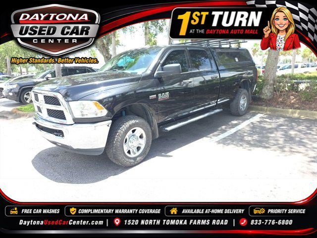 Used 2017 Brilliant Black Crystal Pearlcoat Ram Tradesman image 1