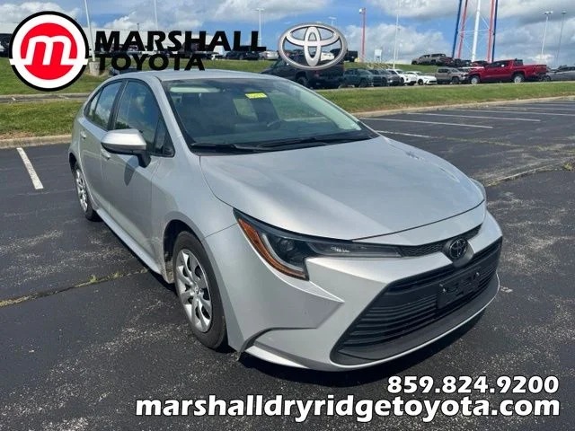 Used 2024 Silver Toyota LE image 1