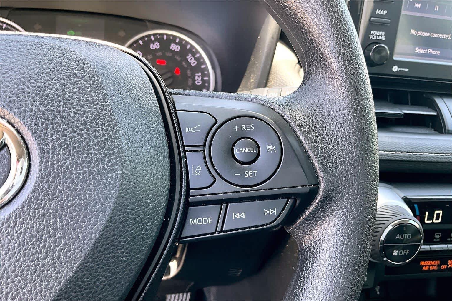Used 2020 Silver Sky Metallic Toyota Hybrid XLE image 22
