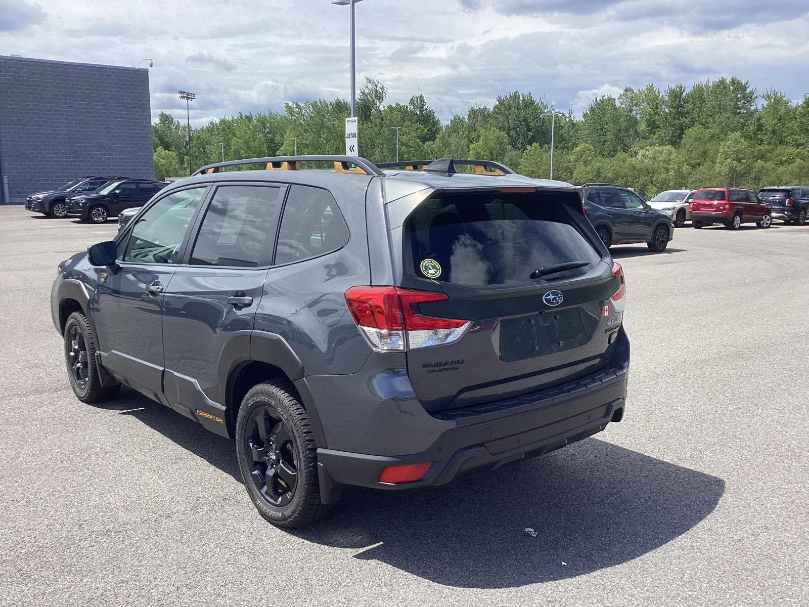 Used 2024 Magnetite Gray Metallic Subaru Wilderness image 5