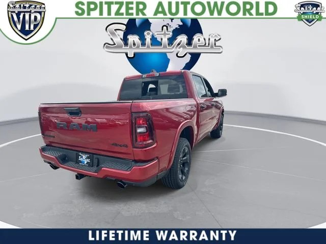 New 2026 Molten Red Pearl-Coat Exterior Paint RAM Big Horn/Lone Star image 9