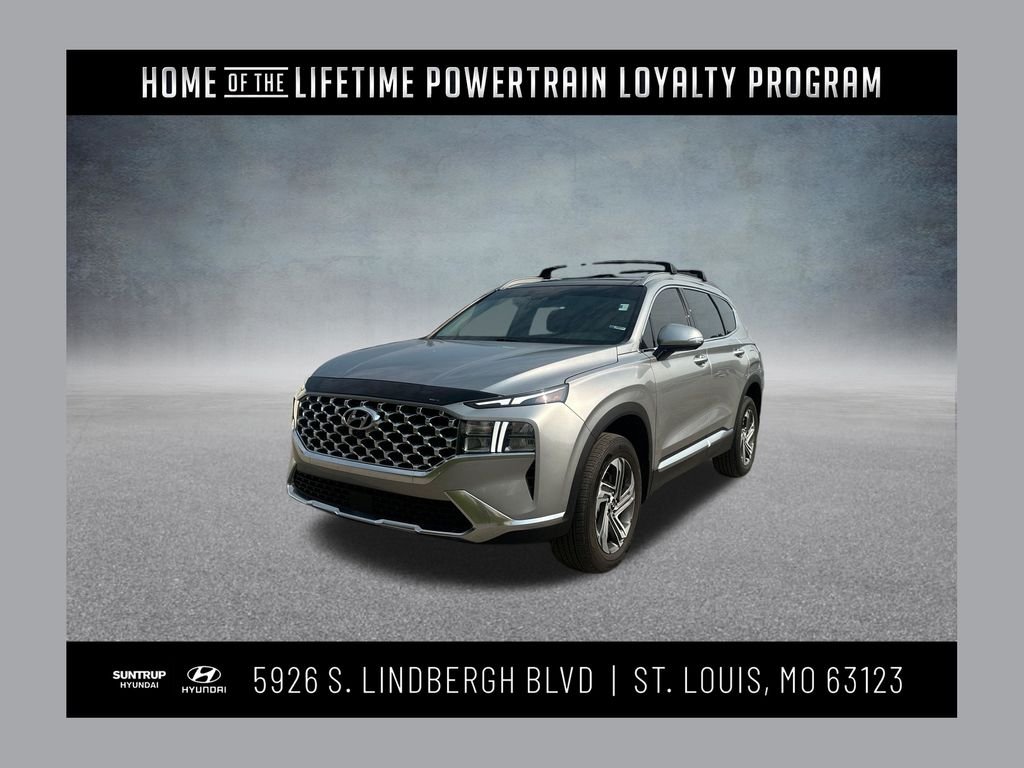 Used 2023 Shimmering Silver Pearl Hyundai SEL image 1